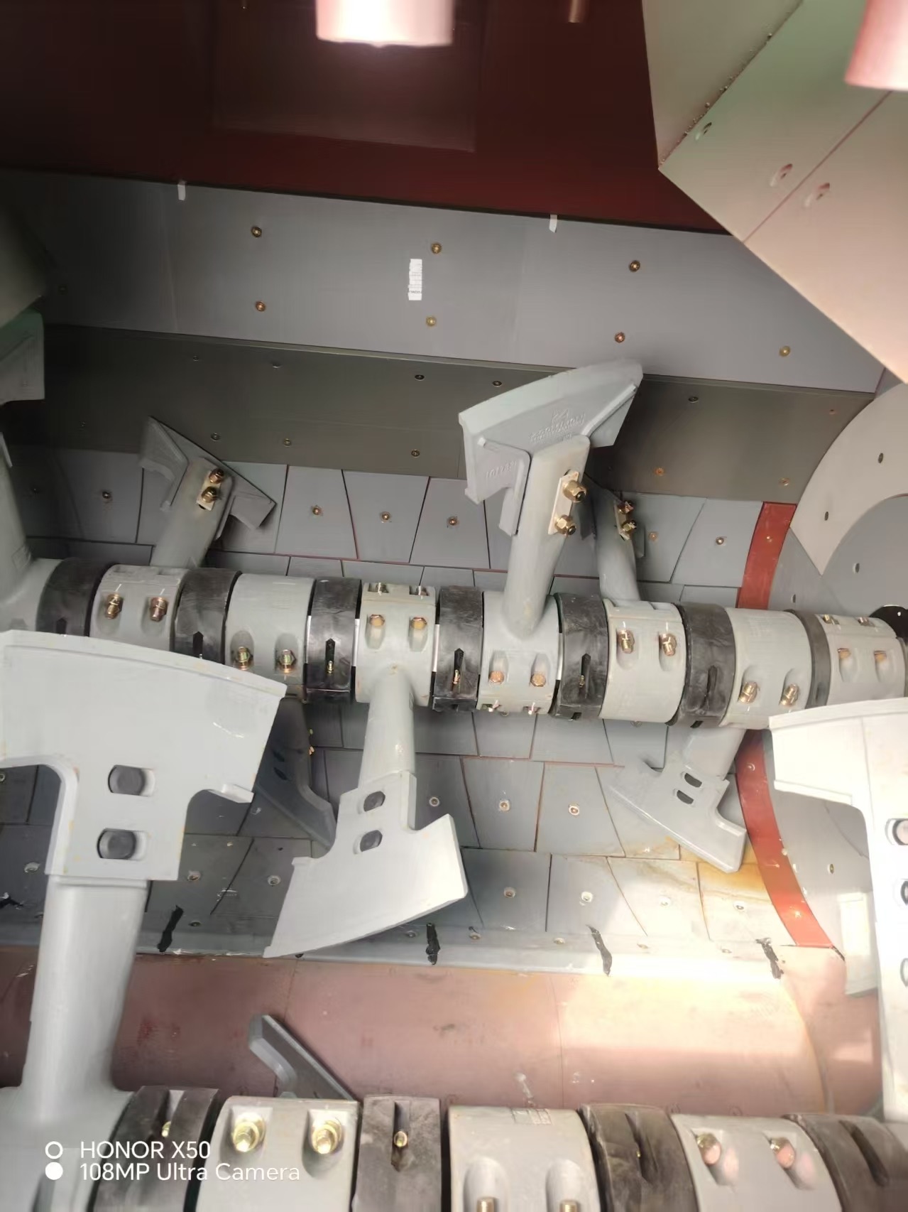 Actual JS4000C mixing chamber