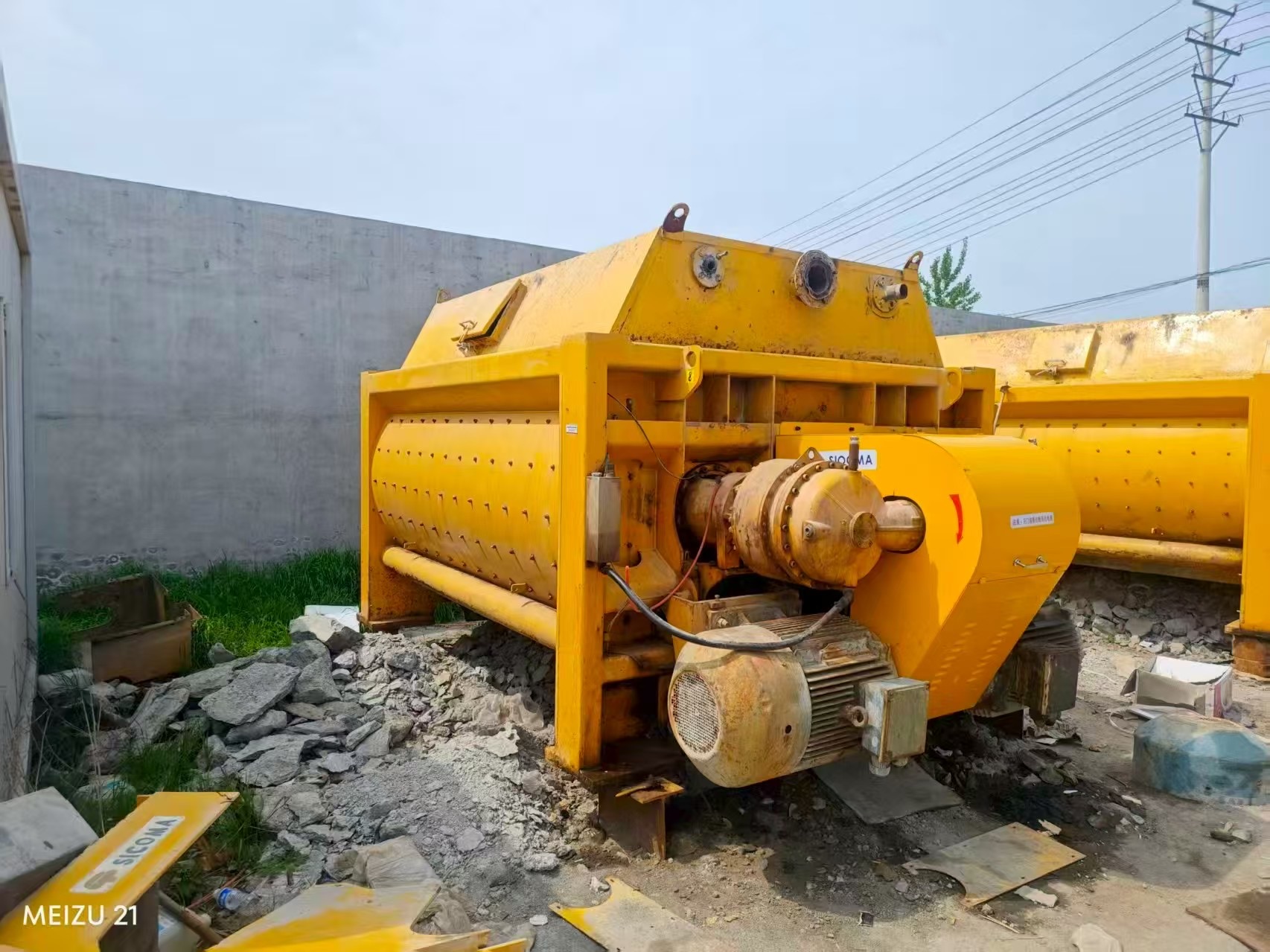 Actual detail of 2018 SICOMA MAO 6000/4500 mixer