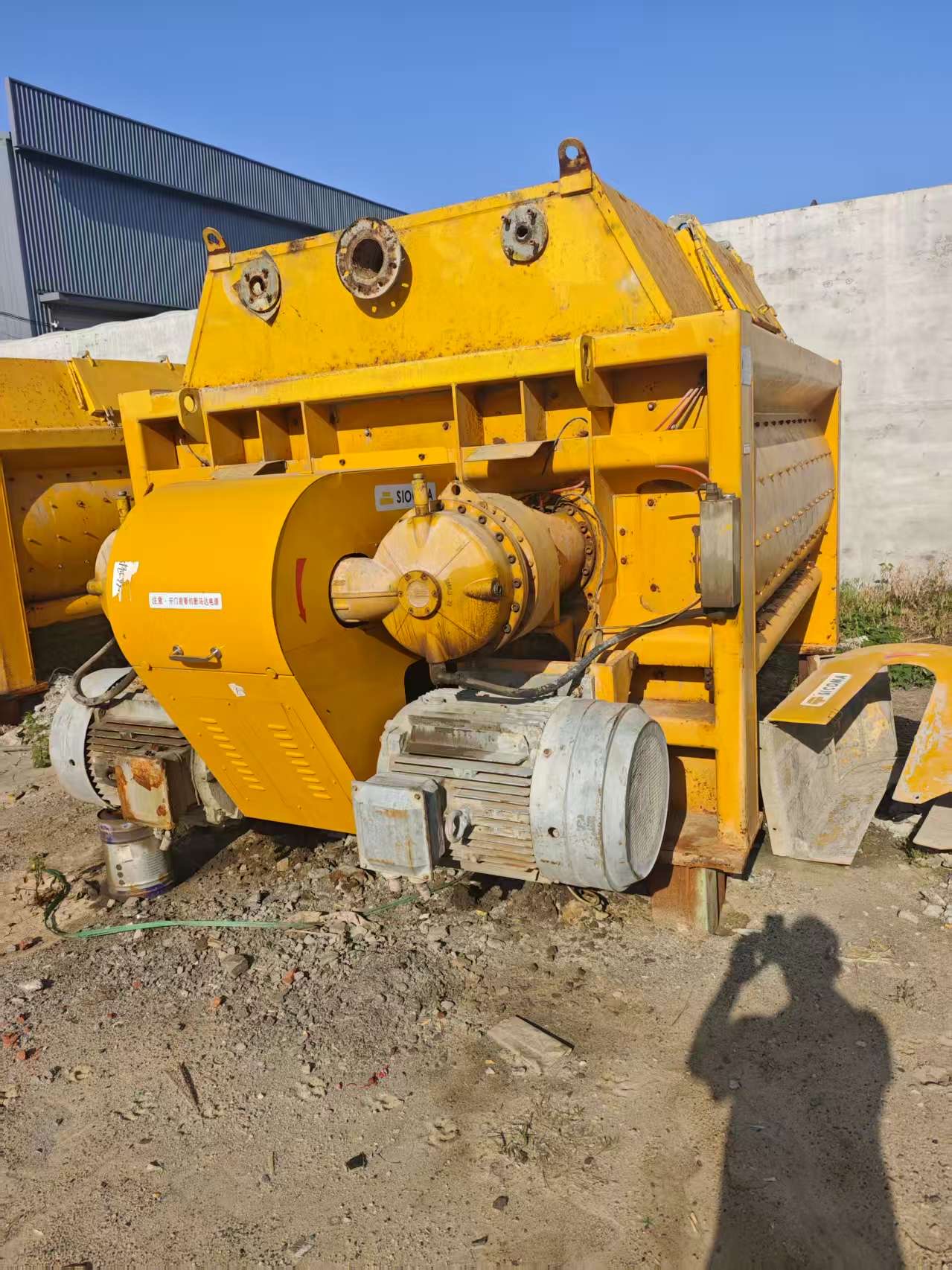 Actual mixing chamber of 2018 SICOMA MAO 6000/4500 mixer